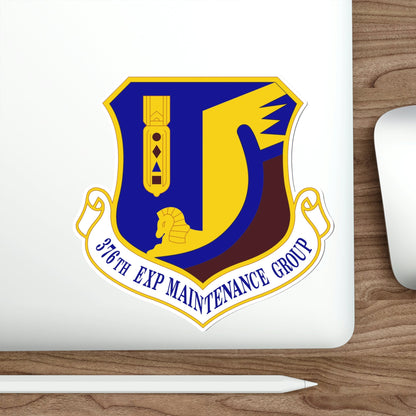 376th Expeditionary Maintenance Group (U.S. Air Force) STICKER Vinyl Die-Cut Decal-The Sticker Space