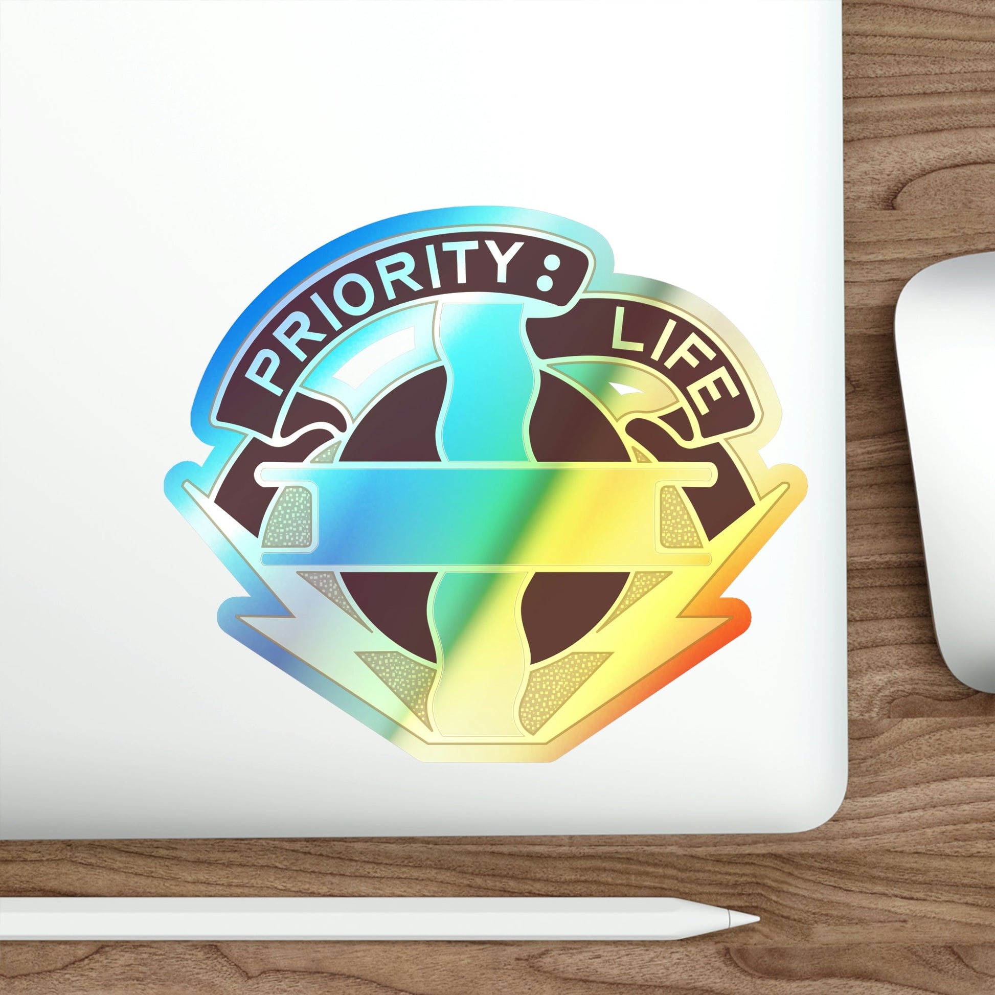 385th Field Hospital (U.S. Army) Holographic STICKER Die-Cut Vinyl Decal-The Sticker Space