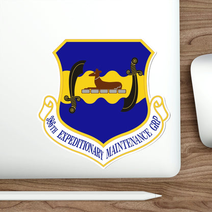 386th Expeditionary Maintenance Group (U.S. Air Force) STICKER Vinyl Die-Cut Decal-The Sticker Space