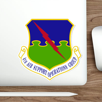 4 Air Support Operations Group USAFE (U.S. Air Force) STICKER Vinyl Die-Cut Decal-The Sticker Space