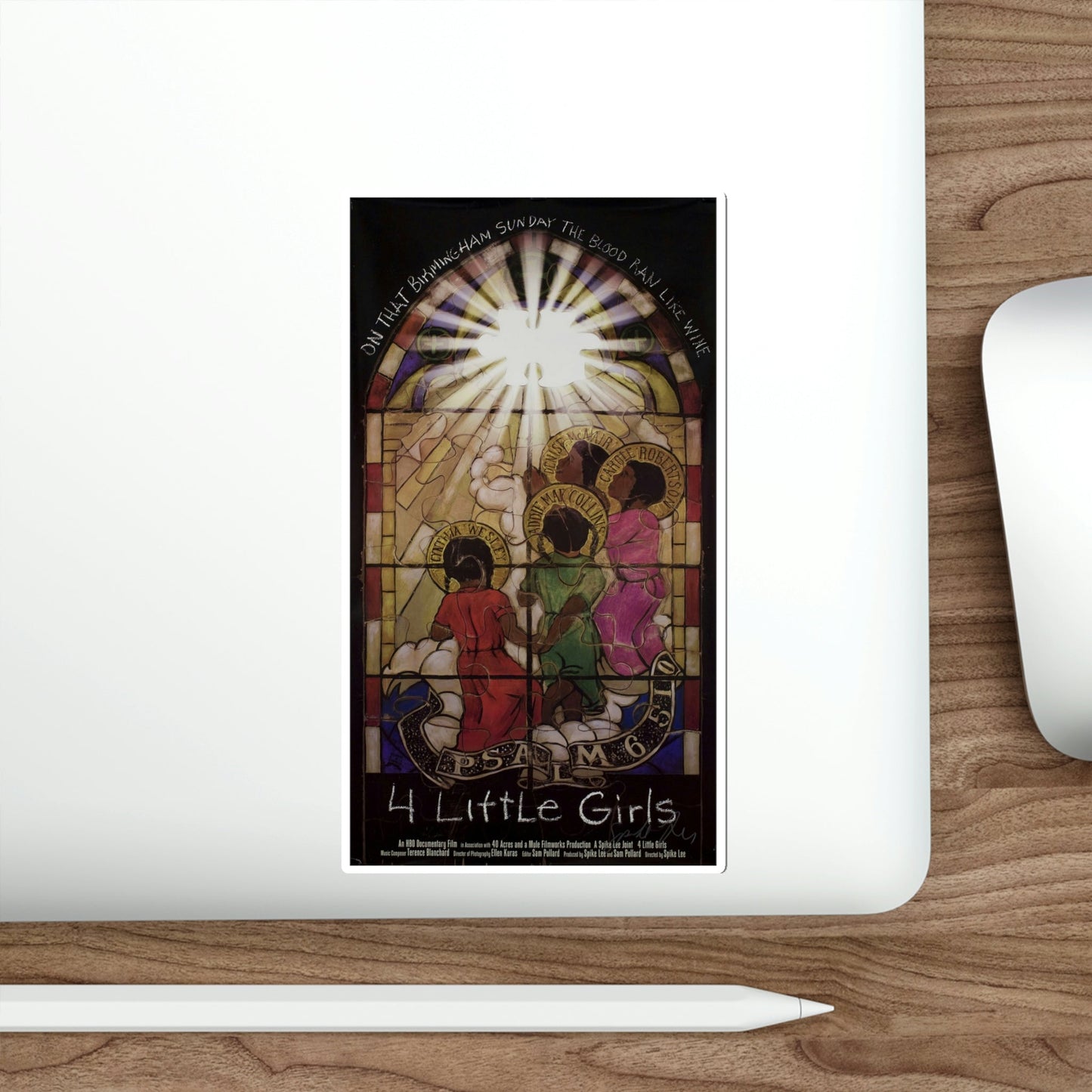 4 Little Girls 1997 Movie Poster STICKER Vinyl Die-Cut Decal-The Sticker Space