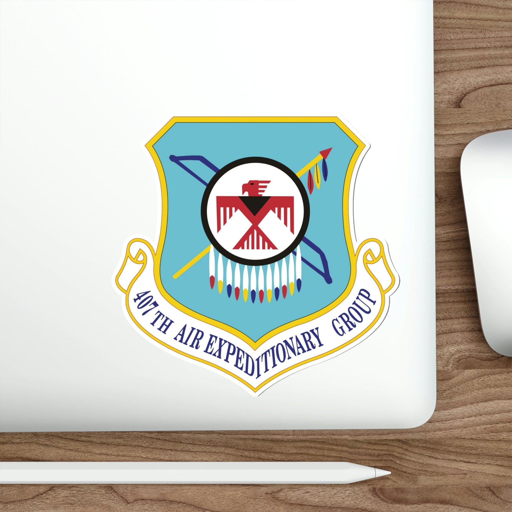 407th Air Expeditionary Group (U.S. Air Force) STICKER Vinyl Die-Cut Decal-The Sticker Space