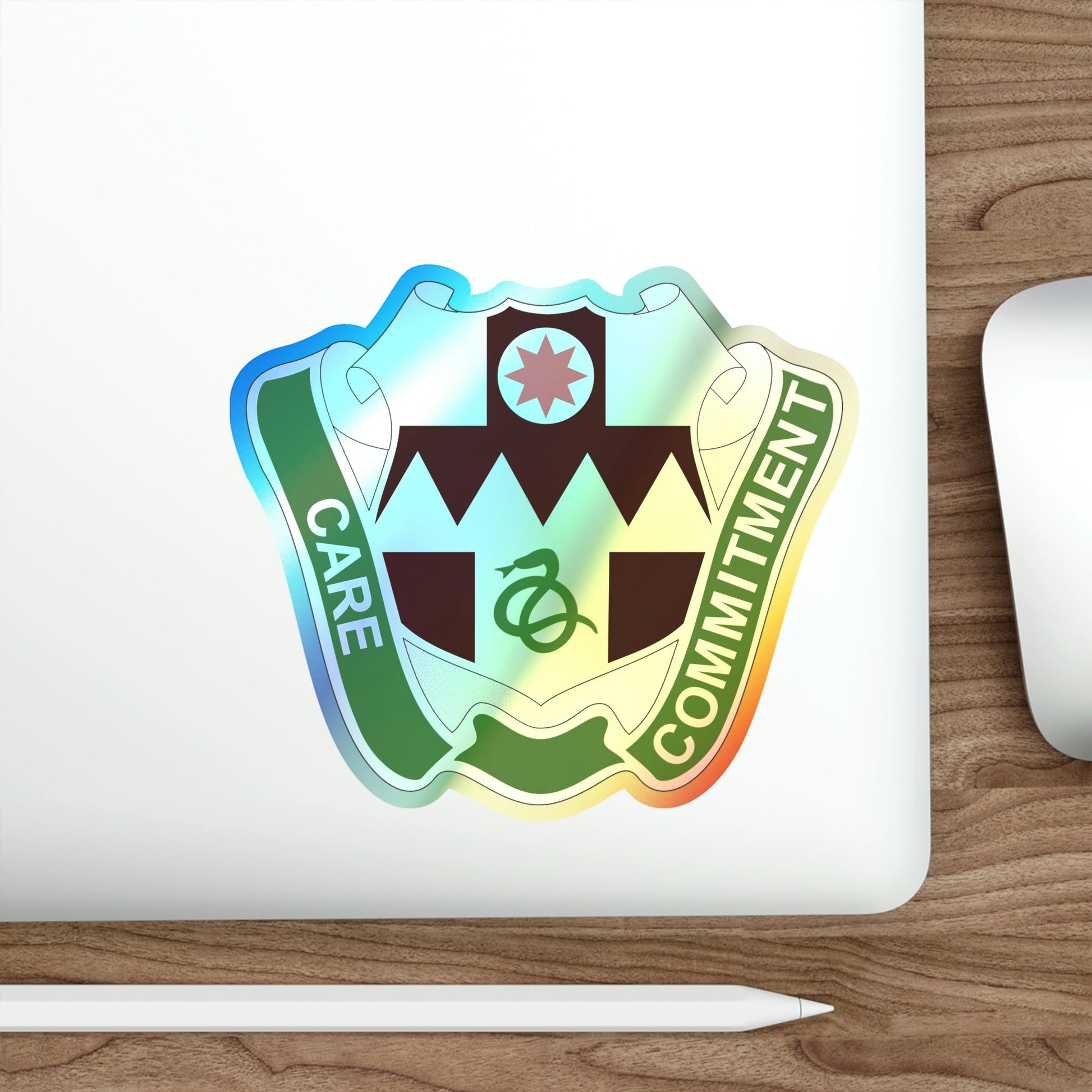 423 Medical Battalion (U.S. Army) Holographic STICKER Die-Cut Vinyl Decal-The Sticker Space
