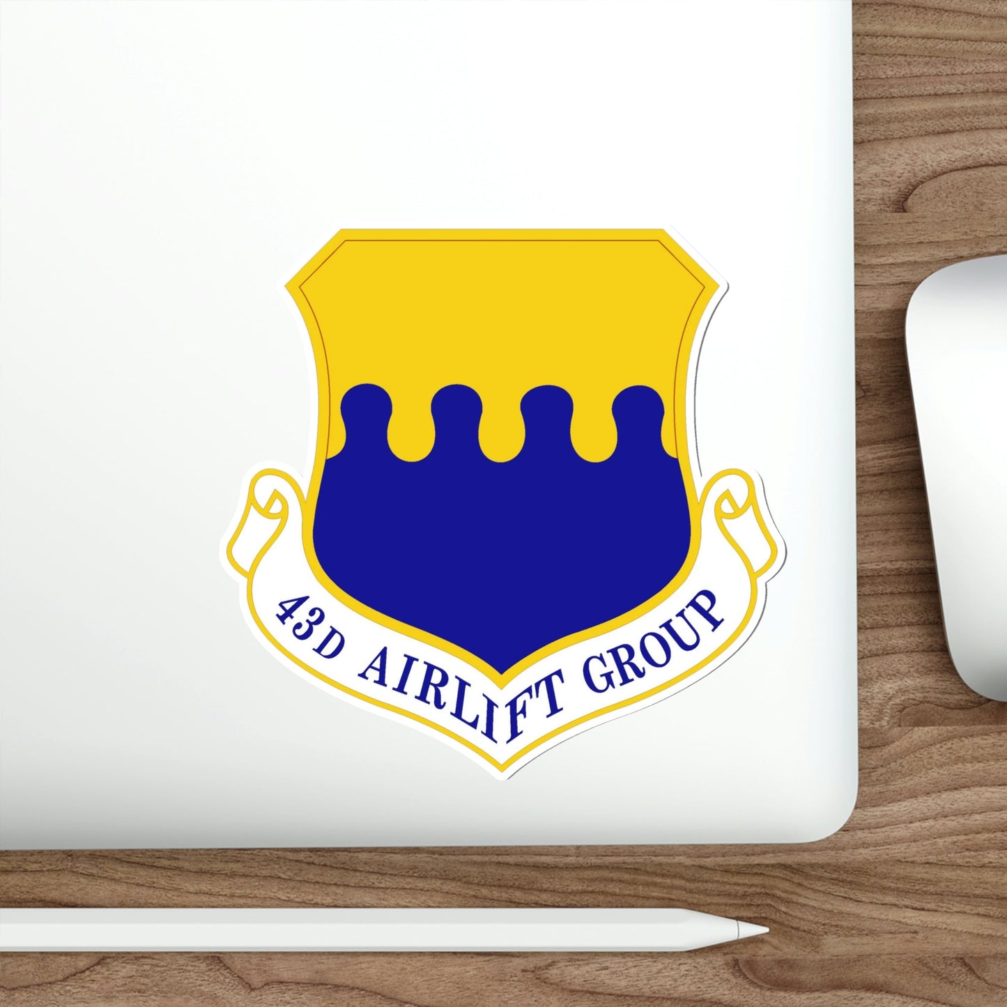 43d Airlift Group (U.S. Air Force) STICKER Vinyl Die-Cut Decal-The Sticker Space