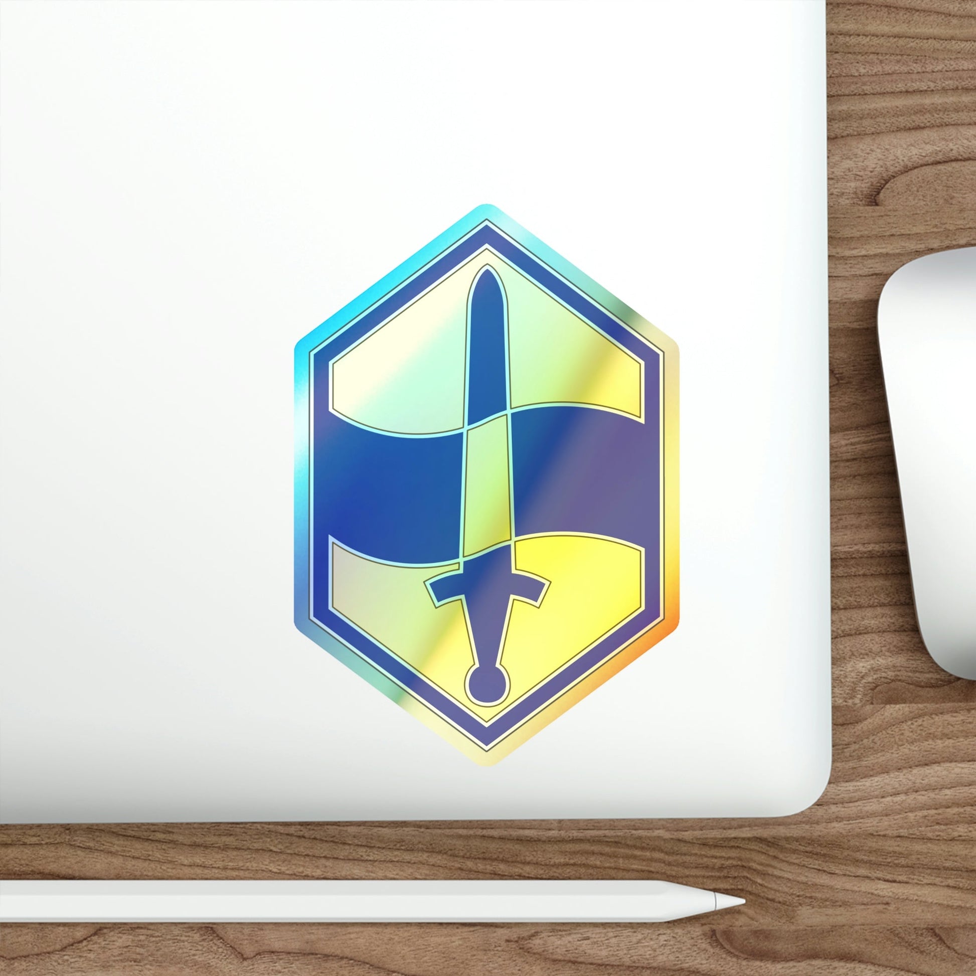 460 Chemical Brigade (U.S. Army) Holographic STICKER Die-Cut Vinyl Decal-The Sticker Space