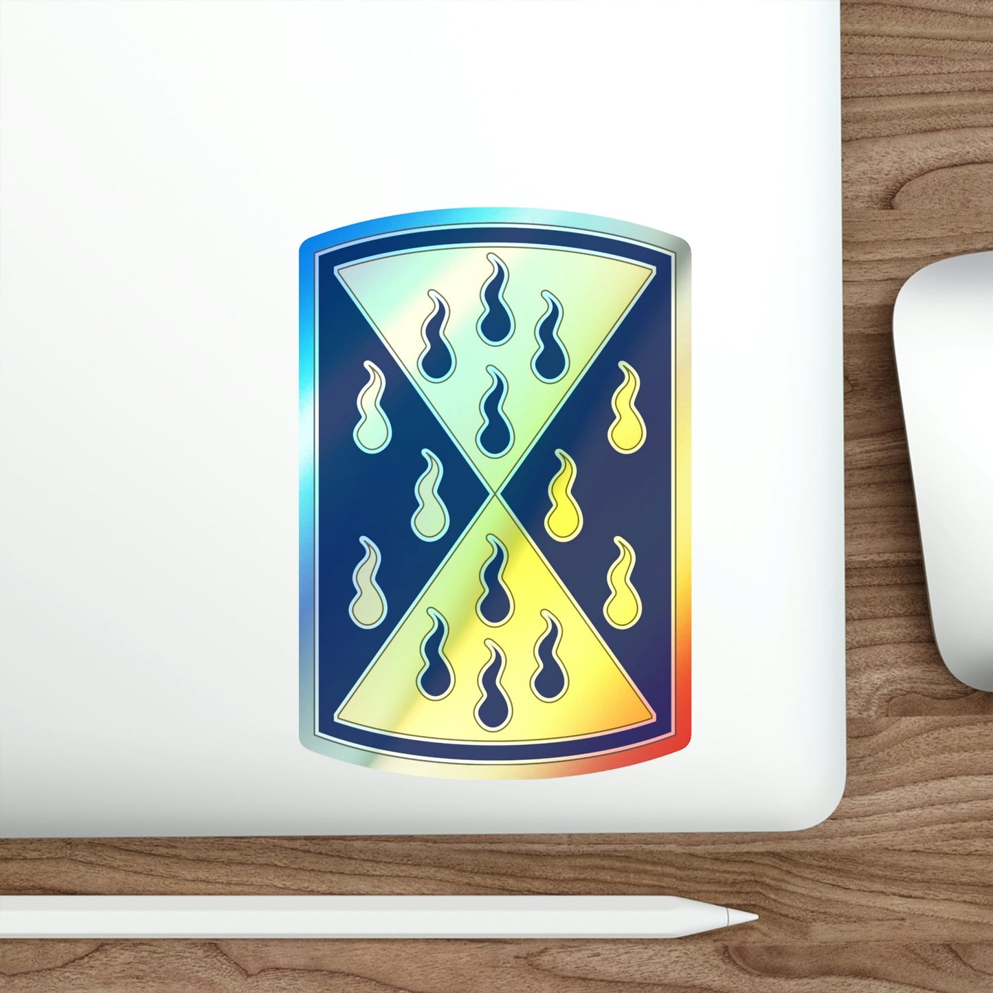 464 Chemical Brigade (U.S. Army) Holographic STICKER Die-Cut Vinyl Decal-The Sticker Space