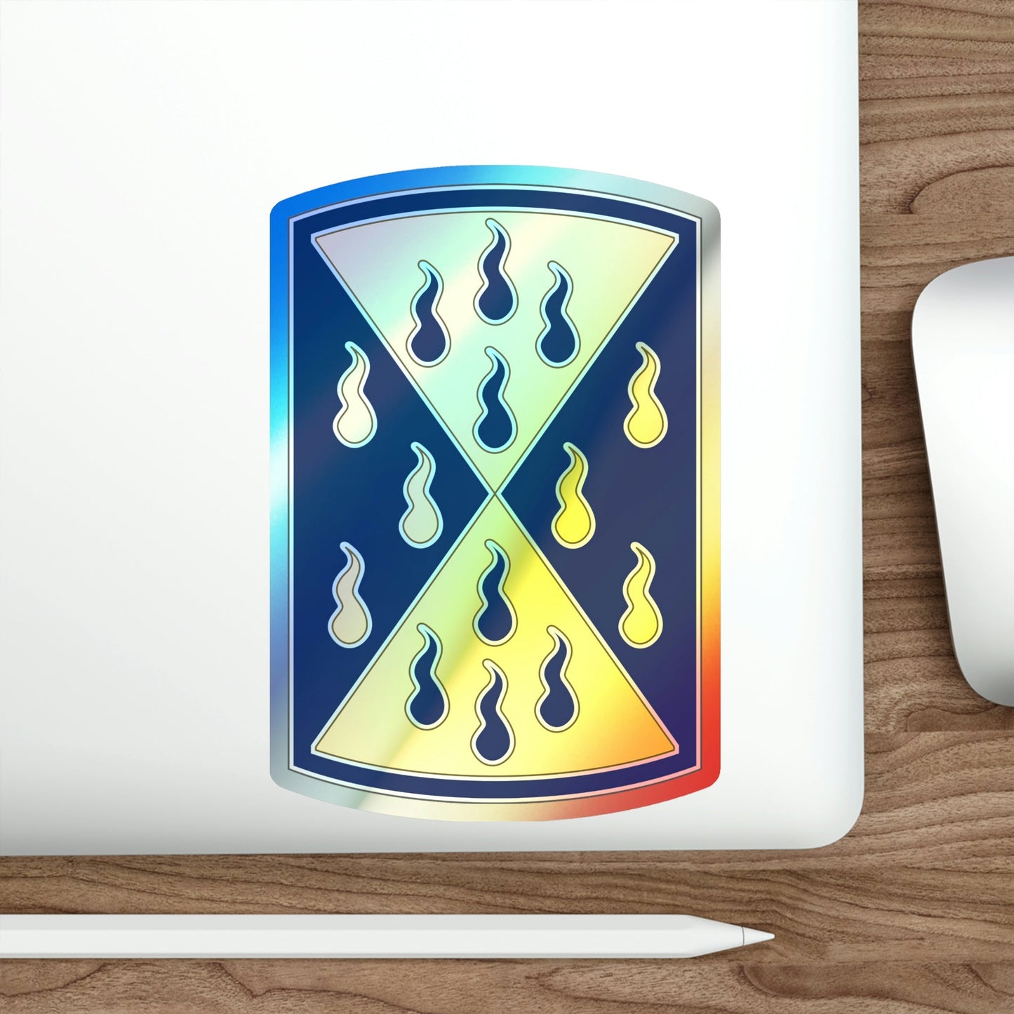 464 Chemical Brigade (U.S. Army) Holographic STICKER Die-Cut Vinyl Decal-The Sticker Space