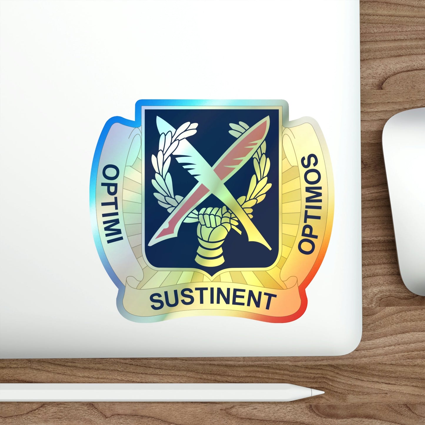 502 Personnel Services Battalion (U.S. Army) Holographic STICKER Die-Cut Vinyl Decal-The Sticker Space
