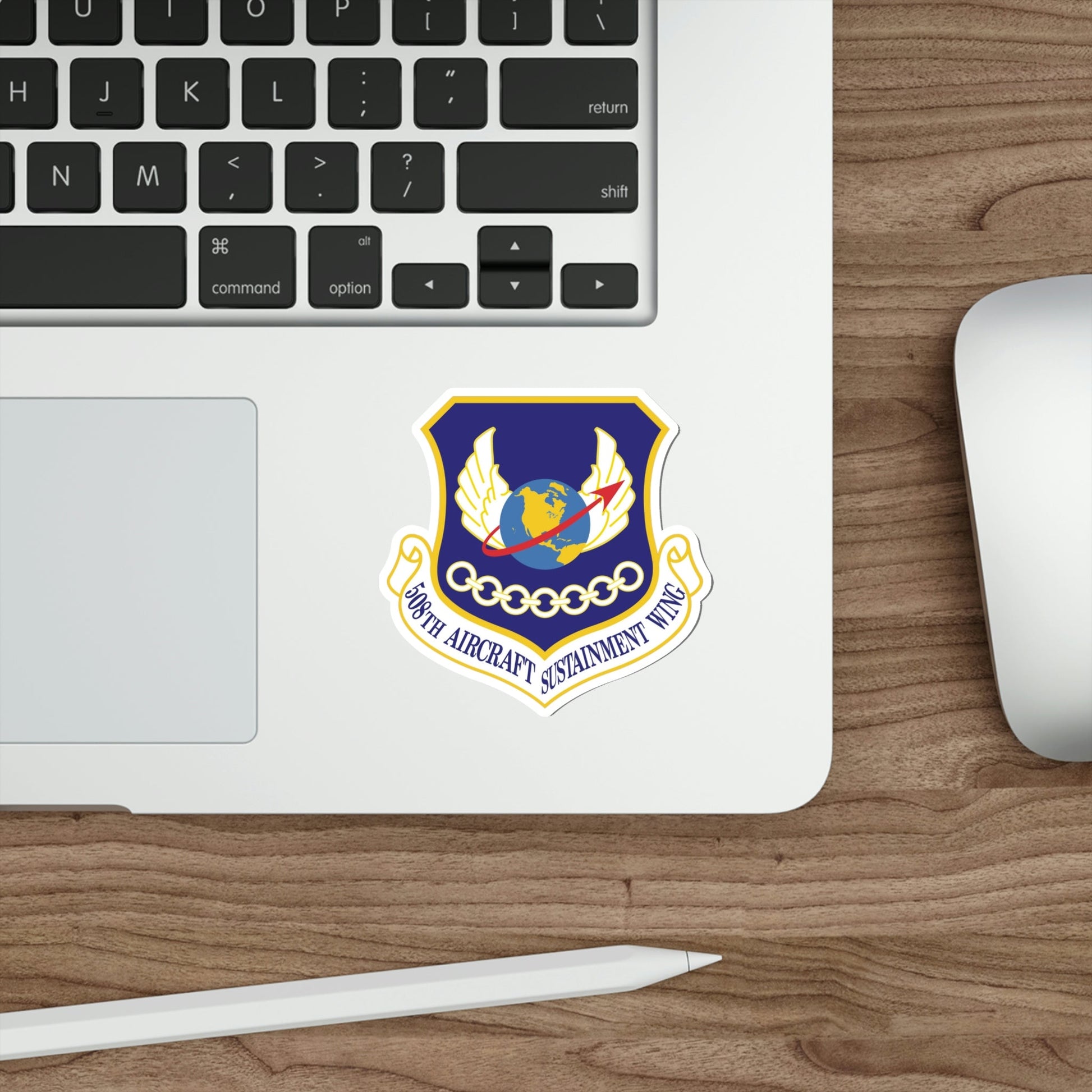 508th Aircraft Sustainment Wing (U.S. Air Force) STICKER Vinyl Die-Cut Decal-The Sticker Space