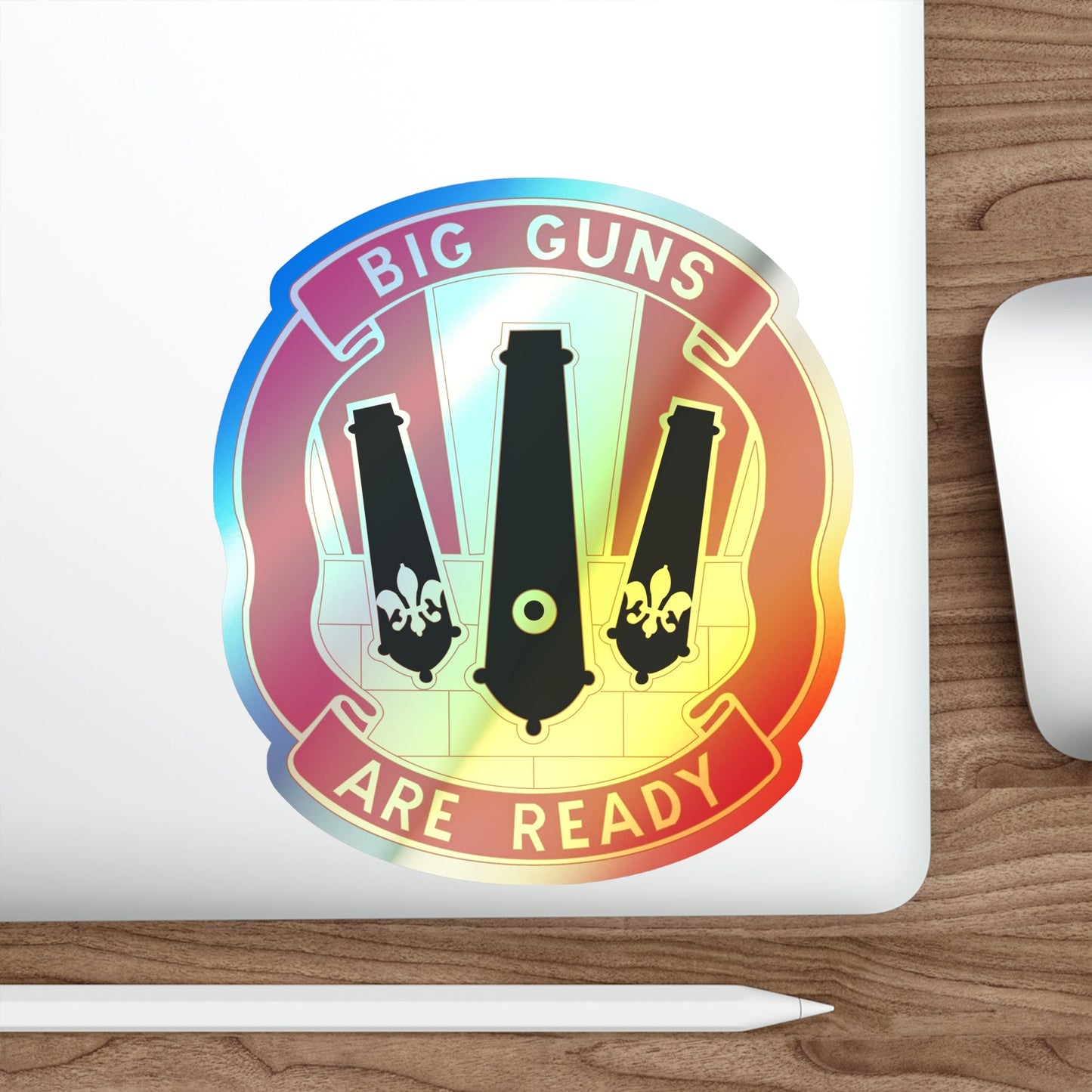 52nd Artillery Group (U.S. Army) Holographic STICKER Die-Cut Vinyl Decal-The Sticker Space