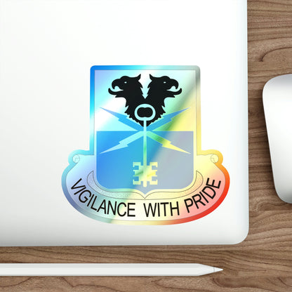 533 Military Intelligence Battalion (U.S. Army) Holographic STICKER Die-Cut Vinyl Decal-The Sticker Space