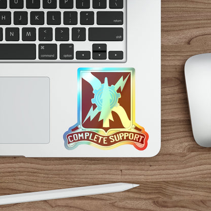 55th Support Battalion (U.S. Army) Holographic STICKER Die-Cut Vinyl Decal-The Sticker Space