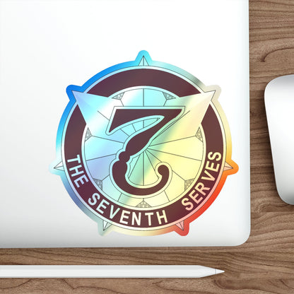 7 Medical Command v2 (U.S. Army) Holographic STICKER Die-Cut Vinyl Decal-The Sticker Space