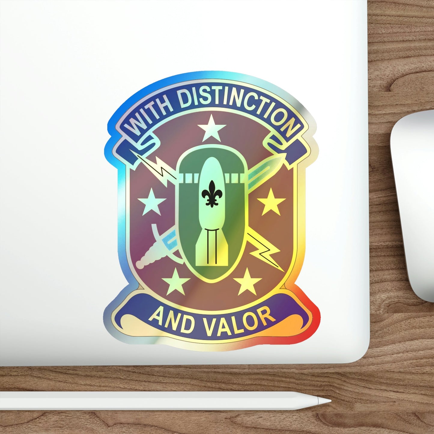 71 Ordnance Group v2 (U.S. Army) Holographic STICKER Die-Cut Vinyl Decal-The Sticker Space