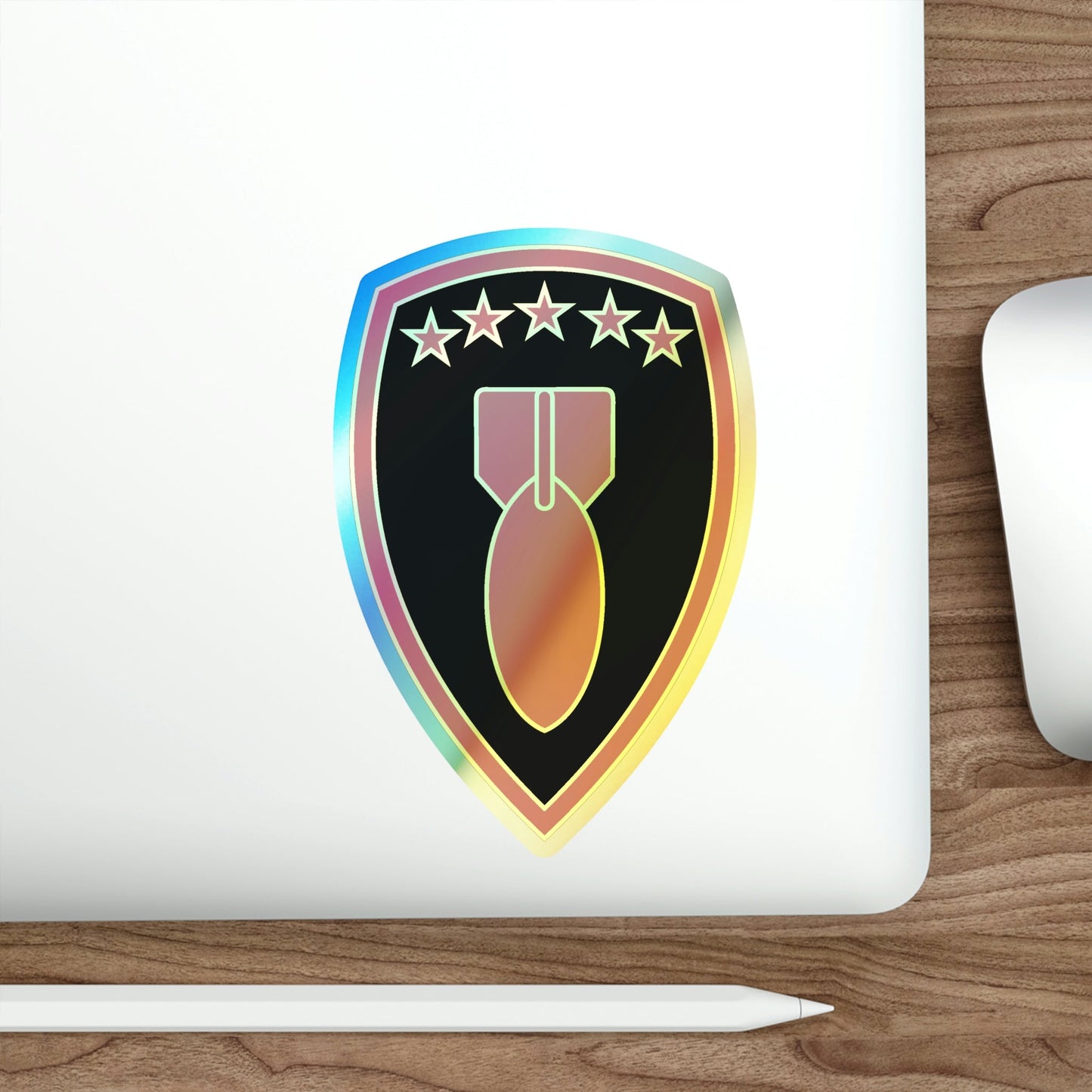 71 Ordnance Group v3 (U.S. Army) Holographic STICKER Die-Cut Vinyl Decal-The Sticker Space