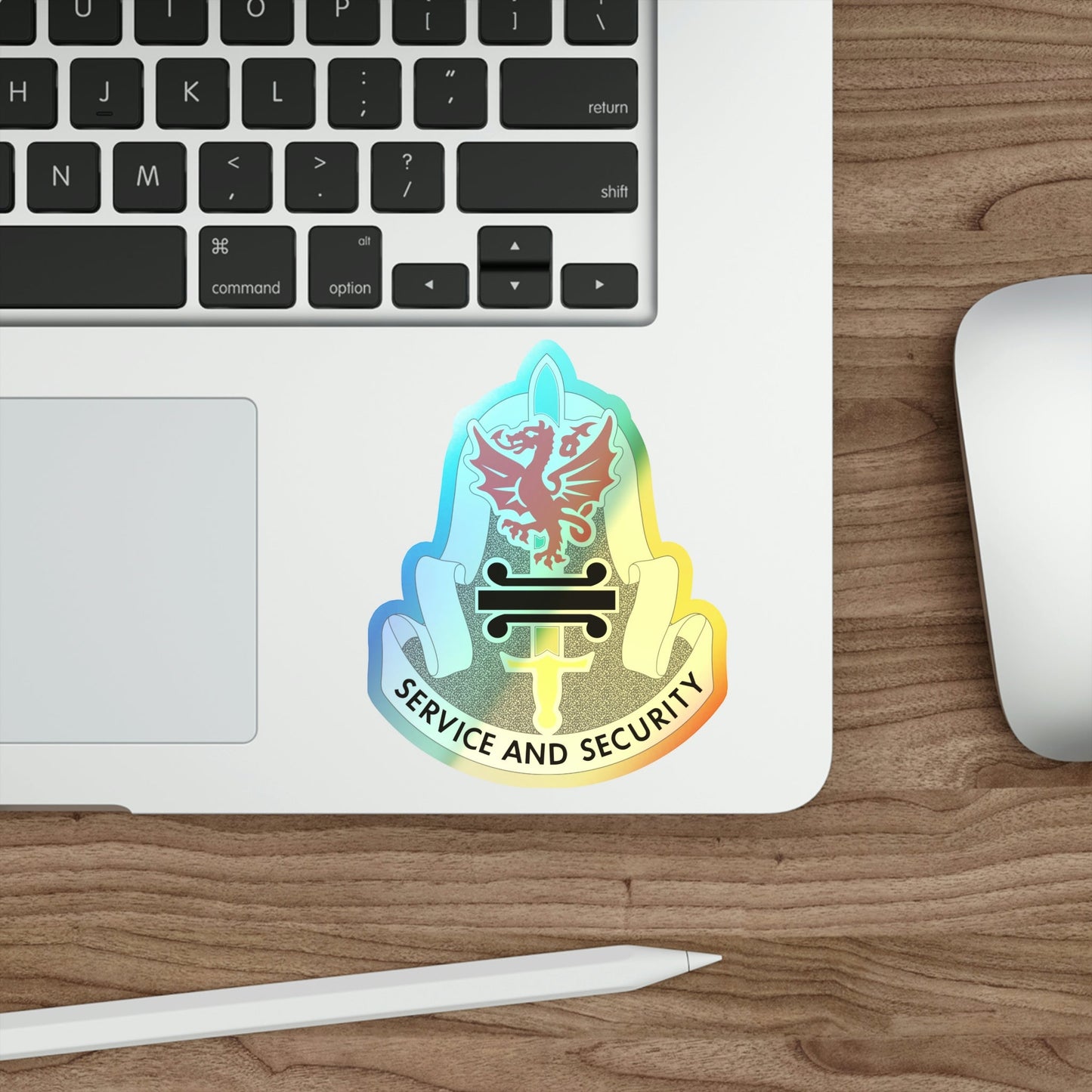 716 Military Intelligence Battalion (U.S. Army) Holographic STICKER Die-Cut Vinyl Decal-The Sticker Space