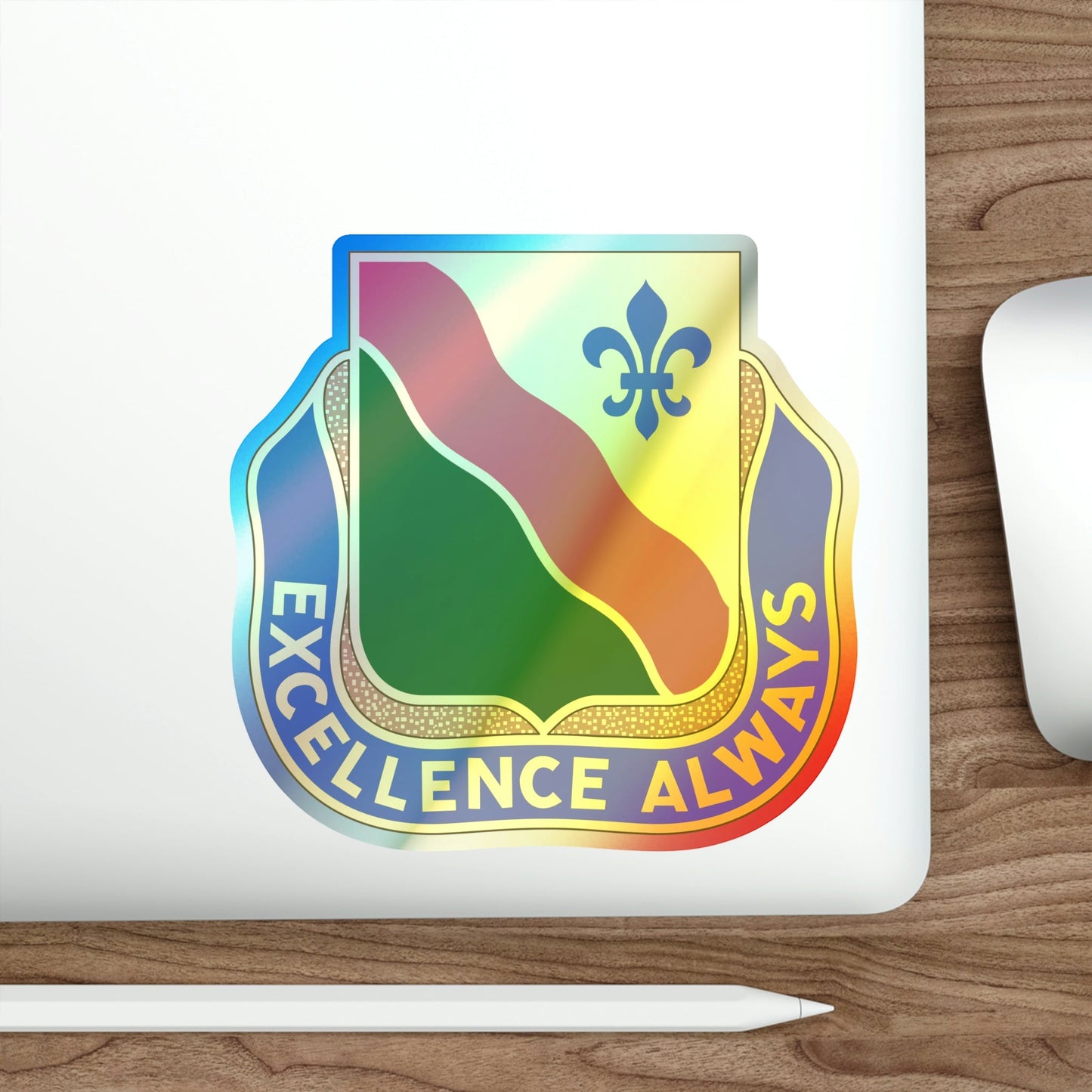 787 Military Police Battalion (U.S. Army) Holographic STICKER Die-Cut Vinyl Decal-The Sticker Space
