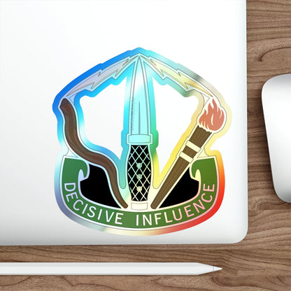 8 Psychological Operations Group (U.S. Army) Holographic STICKER Die-Cut Vinyl Decal-The Sticker Space