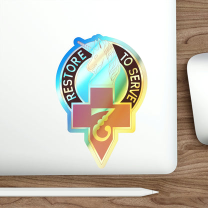 807 Surgical Hospital (U.S. Army) Holographic STICKER Die-Cut Vinyl Decal-The Sticker Space
