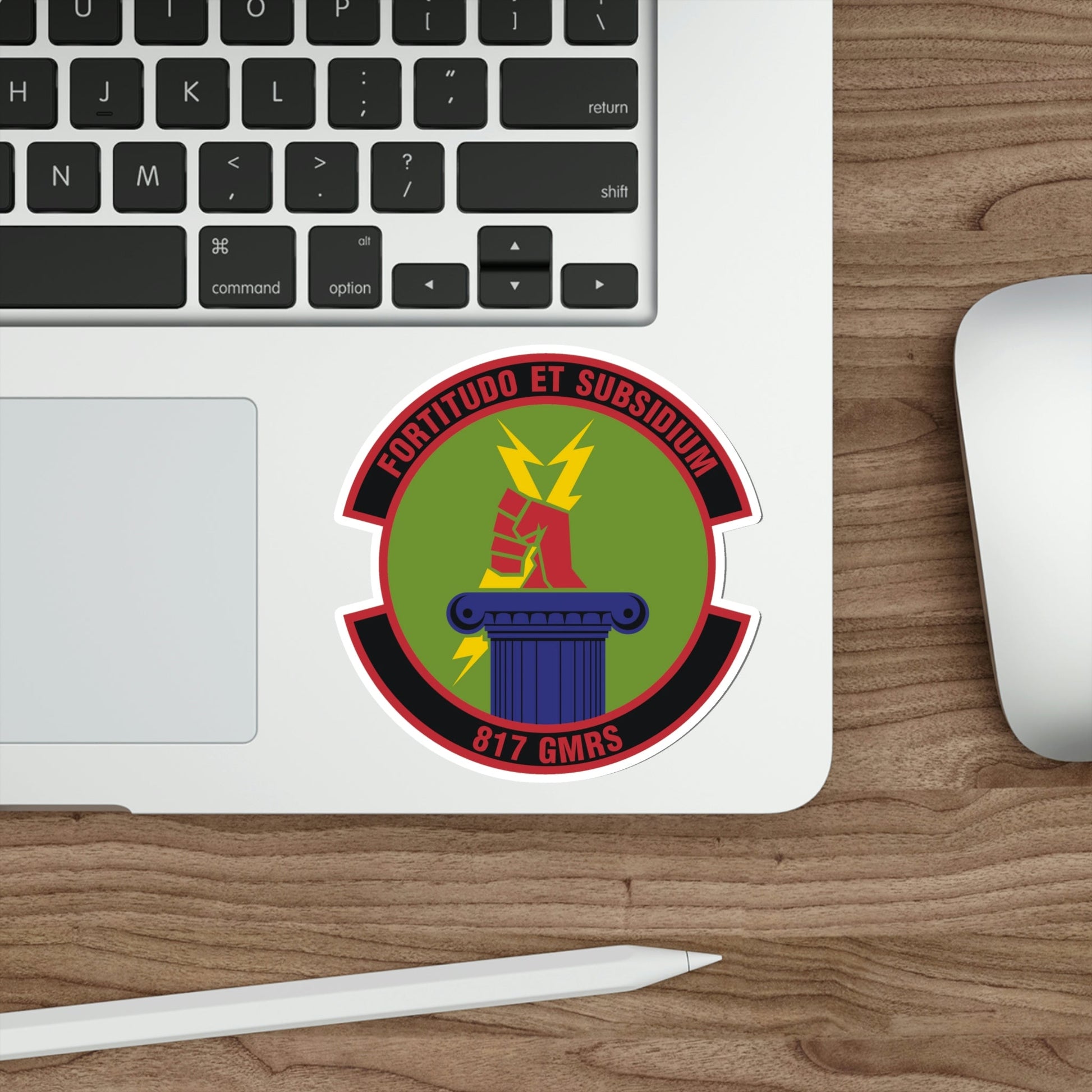 817th Global Mobility Readiness Squadron (U.S. Air Force) STICKER Vinyl Die-Cut Decal-The Sticker Space