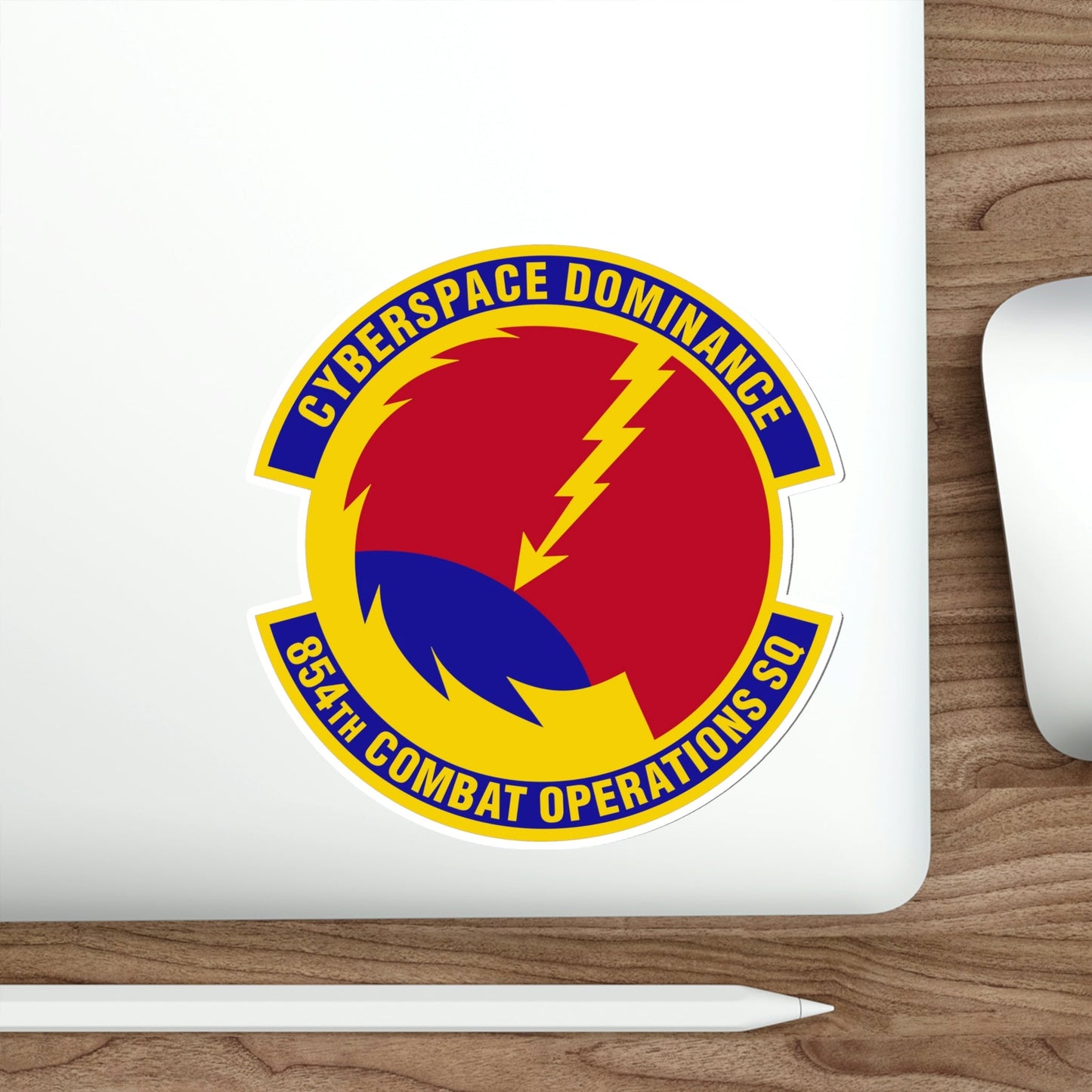 854 Combat Operations Squadron AFRC (U.S. Air Force) STICKER Vinyl Die-Cut Decal-The Sticker Space