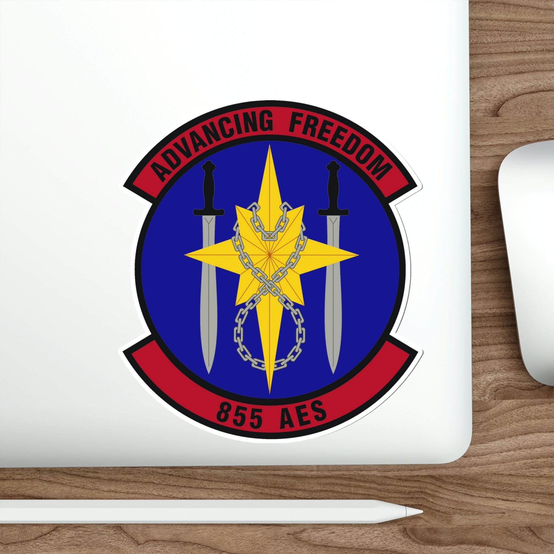 855th Air Expeditionary Squadron (U.S. Air Force) STICKER Vinyl Die-Cut Decal-The Sticker Space