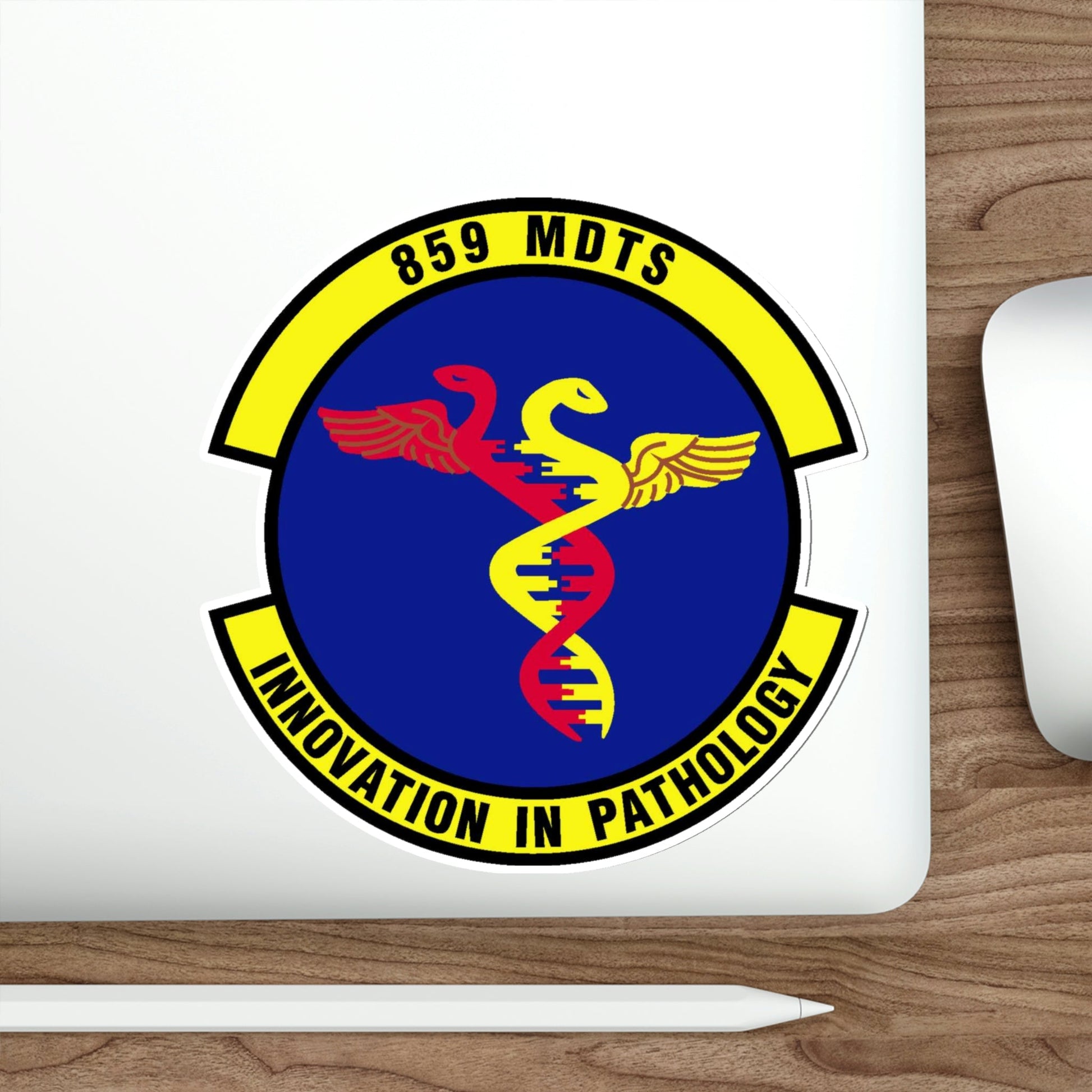 859th Diagnostics and Therapeutics Squadron (U.S. Air Force) STICKER Vinyl Die-Cut Decal-The Sticker Space