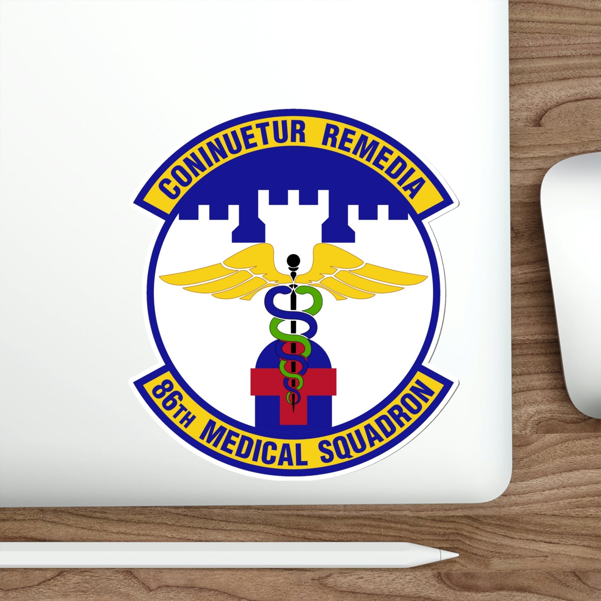 86 Medical Squadron USAFE (U.S. Air Force) STICKER Vinyl Die-Cut Decal-The Sticker Space