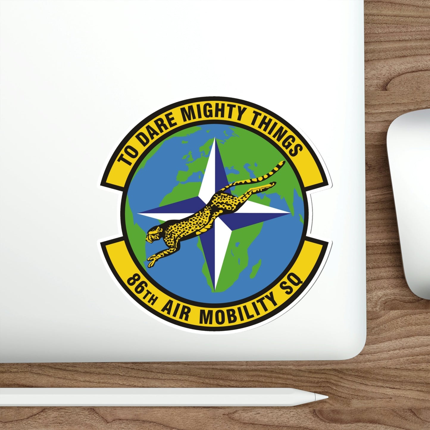 86th Air Mobility Squadron (U.S. Air Force) STICKER Vinyl Die-Cut Decal-The Sticker Space