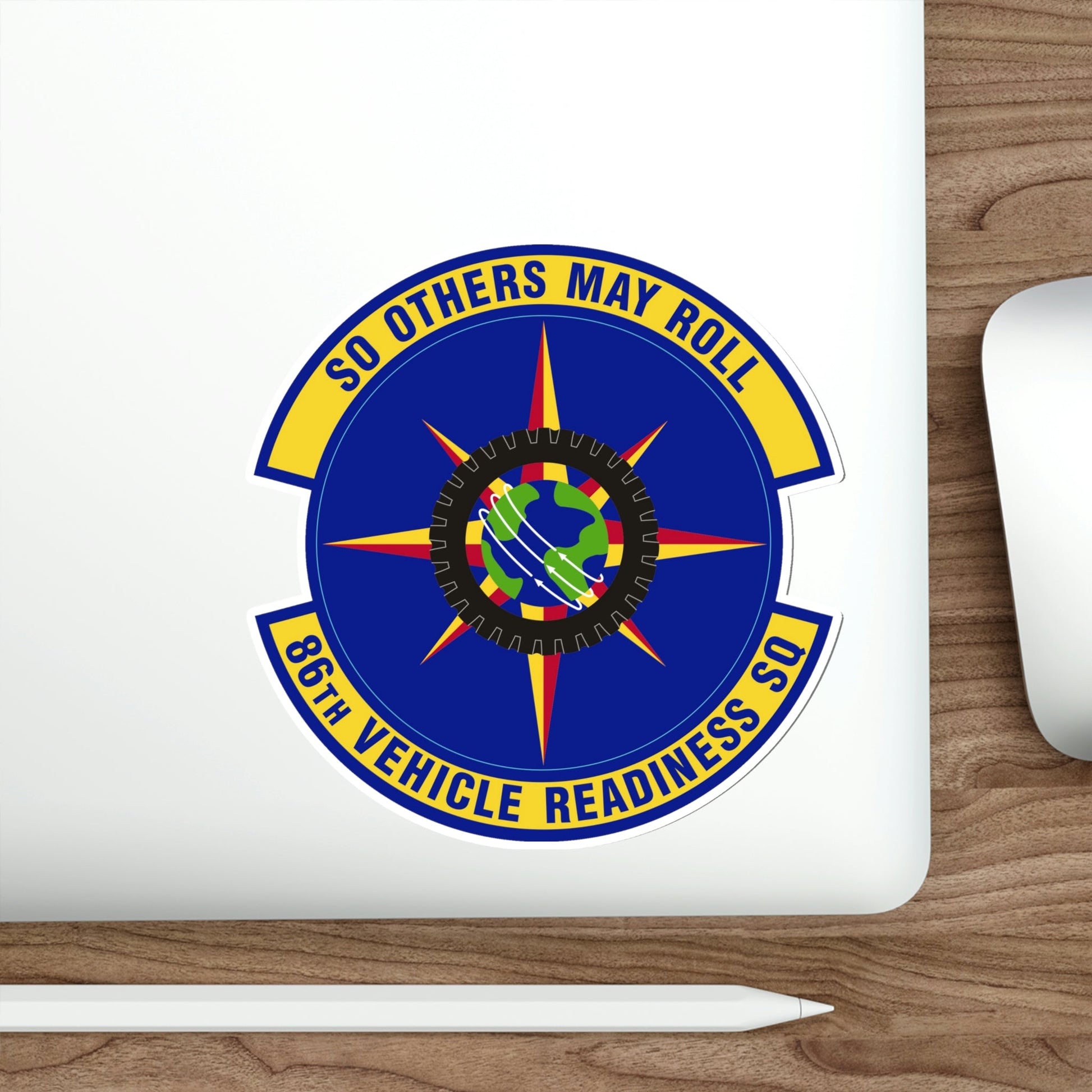 86th Vehicle Readiness Squadron (U.S. Air Force) STICKER Vinyl Die-Cut Decal-The Sticker Space