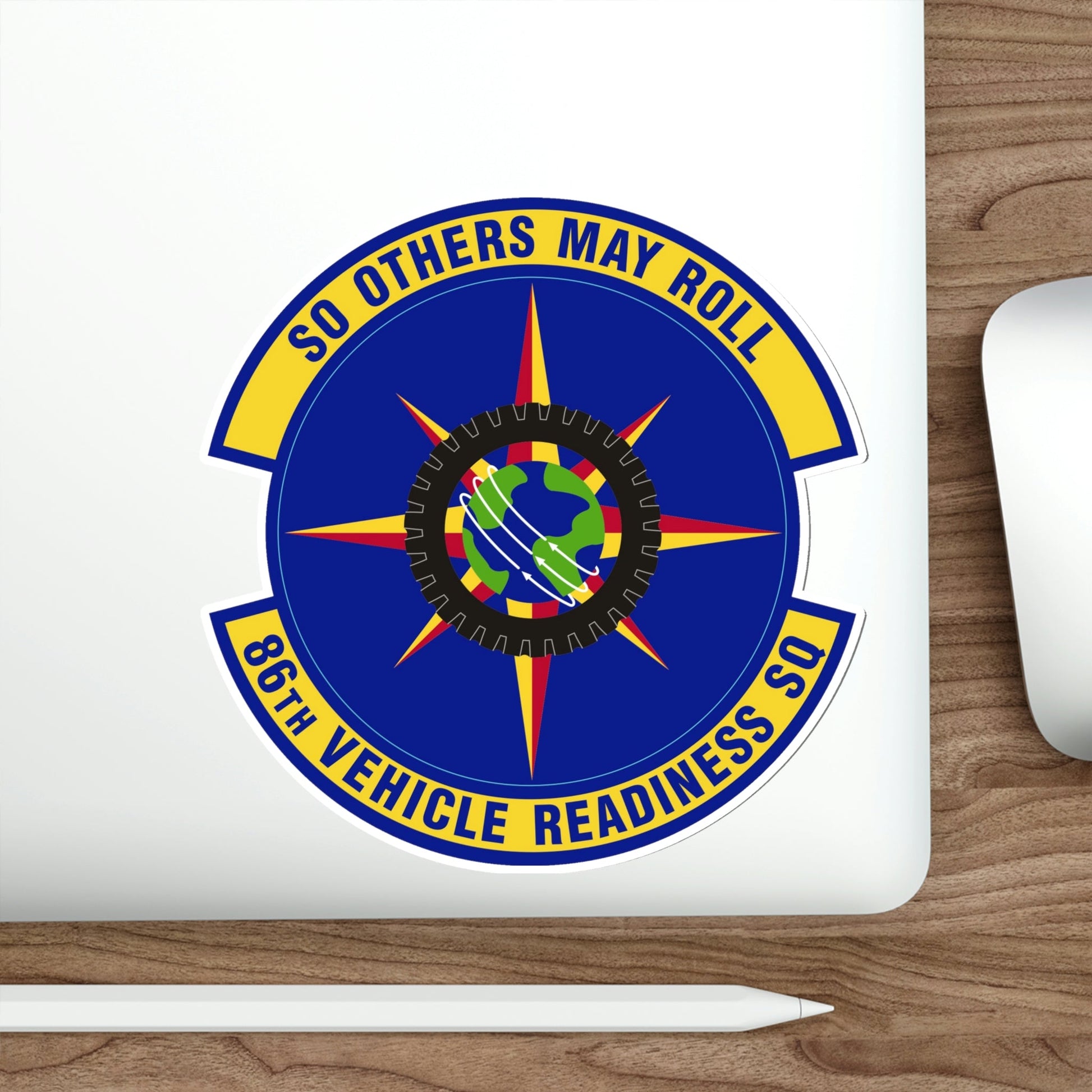 86th Vehicle Readiness Squadron (U.S. Air Force) STICKER Vinyl Die-Cut Decal-The Sticker Space