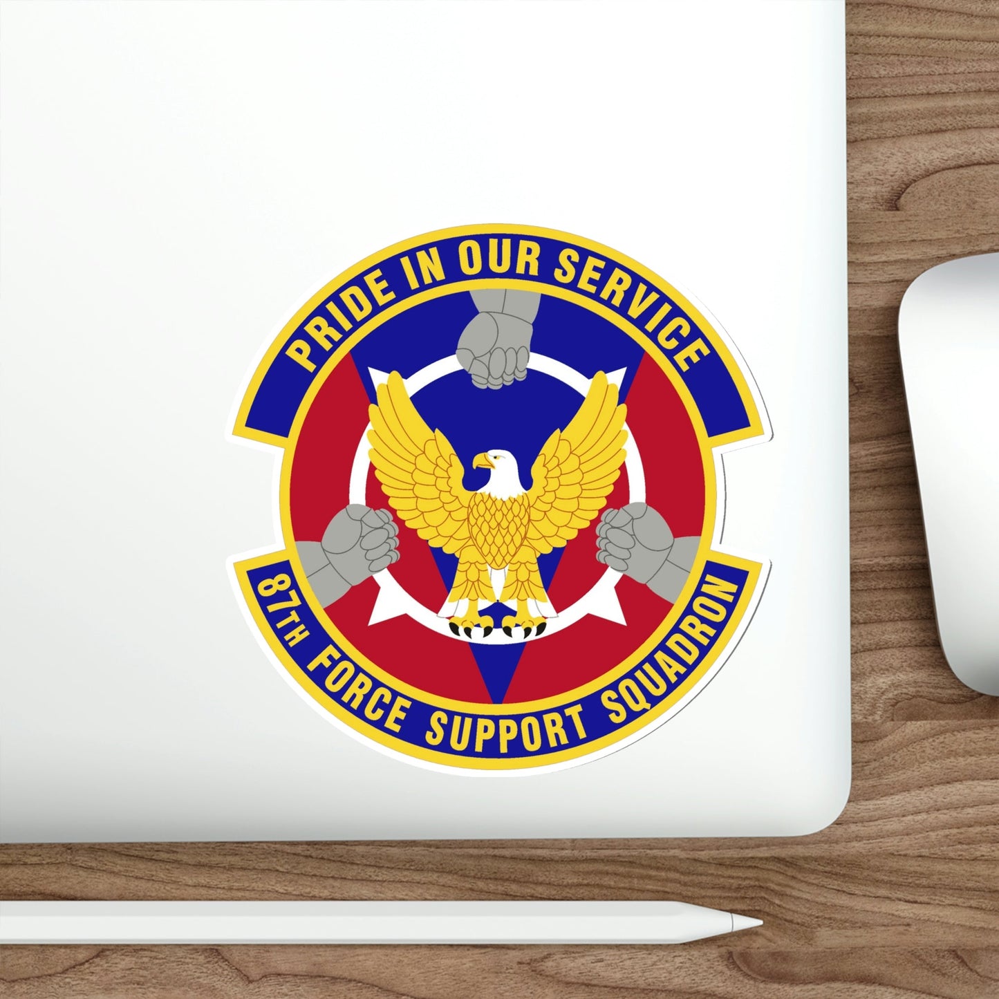 87 Force Support Squadron AMC (U.S. Air Force) STICKER Vinyl Die-Cut Decal-The Sticker Space