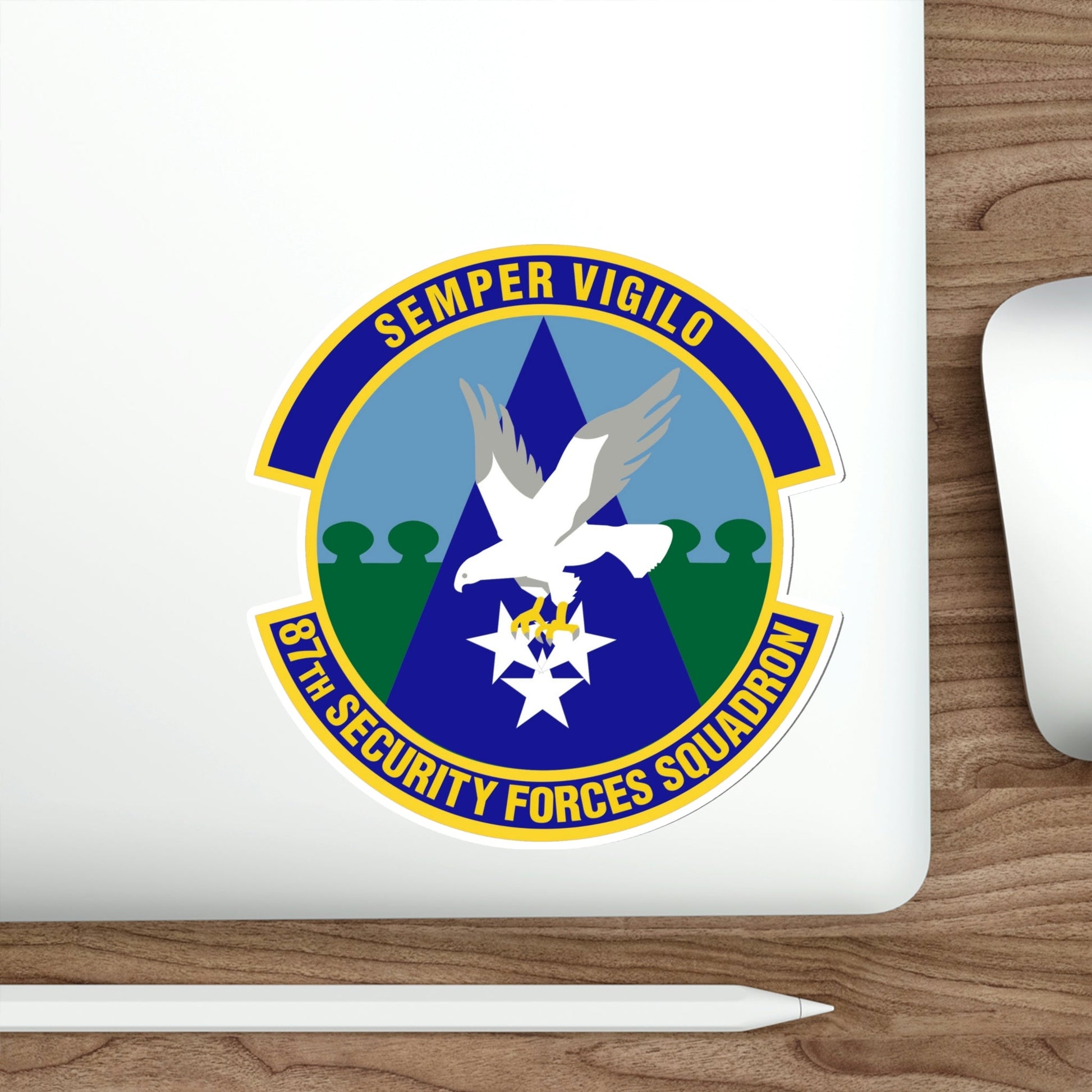 87 Security Forces Squadron AMC (U.S. Air Force) STICKER Vinyl Die-Cut Decal-The Sticker Space