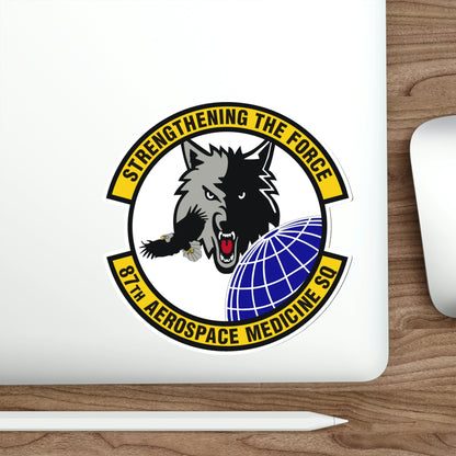 87th Aerospace Medicine Squadron (U.S. Air Force) STICKER Vinyl Die-Cut Decal-The Sticker Space
