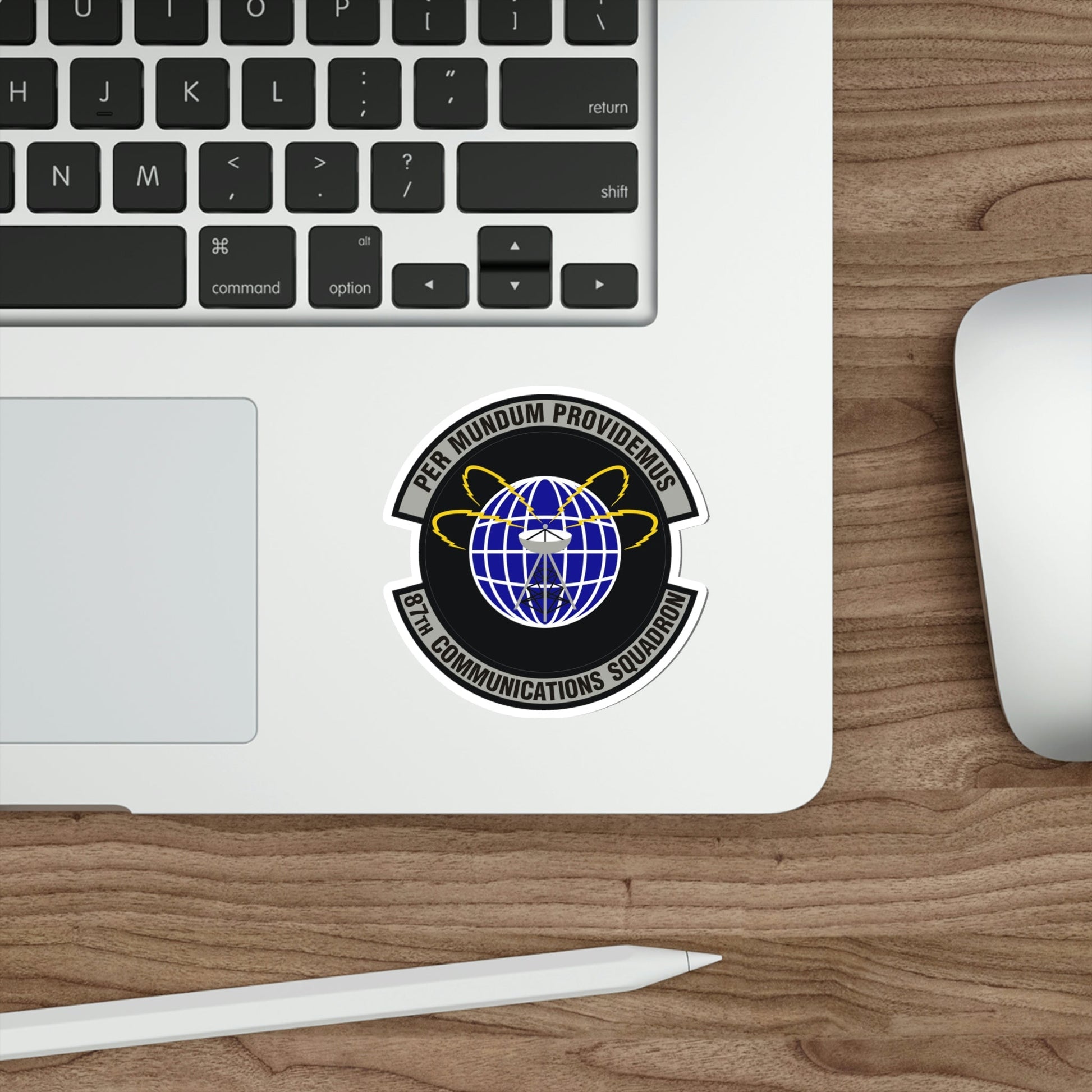 87th Communications Squadron (U.S. Air Force) STICKER Vinyl Die-Cut Decal-The Sticker Space