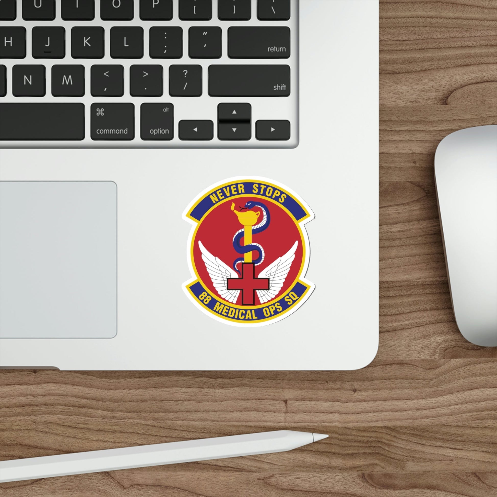 88th Medical Operations Squadron (U.S. Air Force) STICKER Vinyl Die-Cut Decal-The Sticker Space
