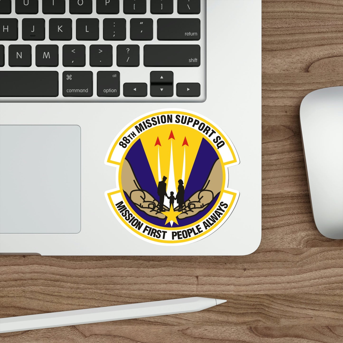 88th Mission Support Squadron (U.S. Air Force) STICKER Vinyl Die-Cut Decal-The Sticker Space