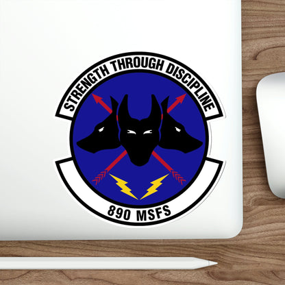 890 Missile Security Forces Squadron AFGSC (U.S. Air Force) STICKER Vinyl Die-Cut Decal-The Sticker Space
