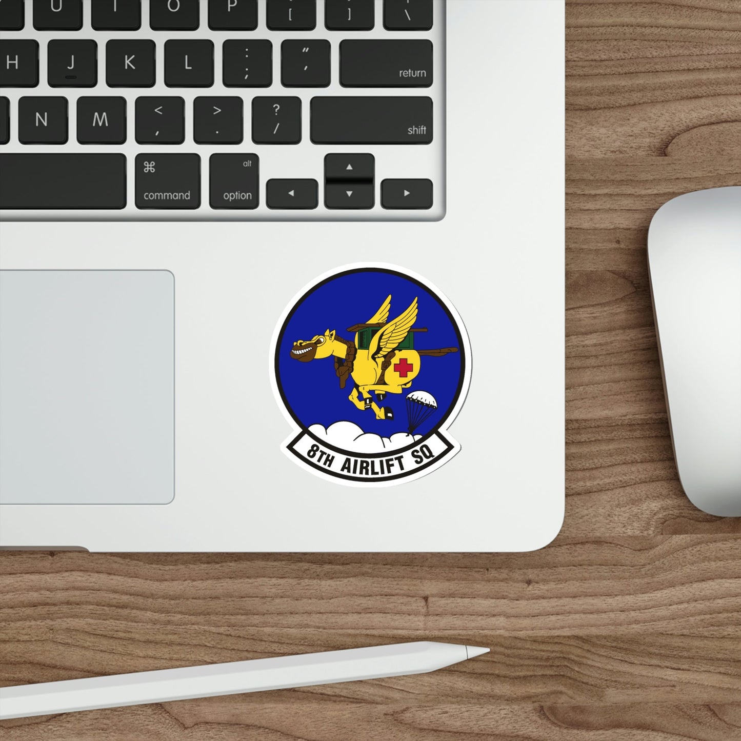 8th Airlift Squadron (U.S. Air Force) STICKER Vinyl Die-Cut Decal-The Sticker Space