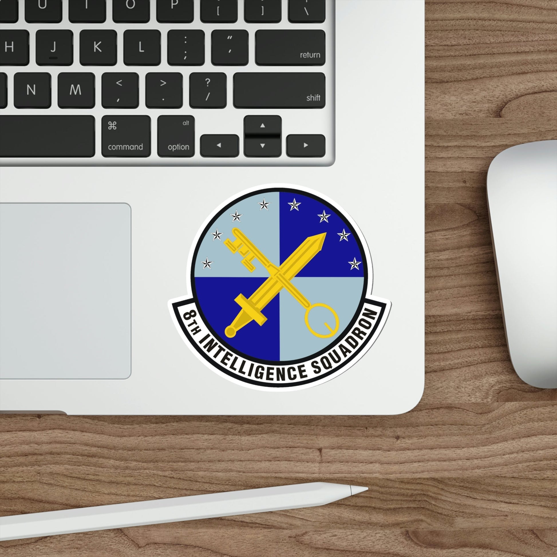 8th Intelligence Squadron (U.S. Air Force) STICKER Vinyl Die-Cut Decal-The Sticker Space