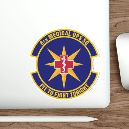 8th Medical Operations Squadron (U.S. Air Force) STICKER Vinyl Die-Cut Decal-The Sticker Space
