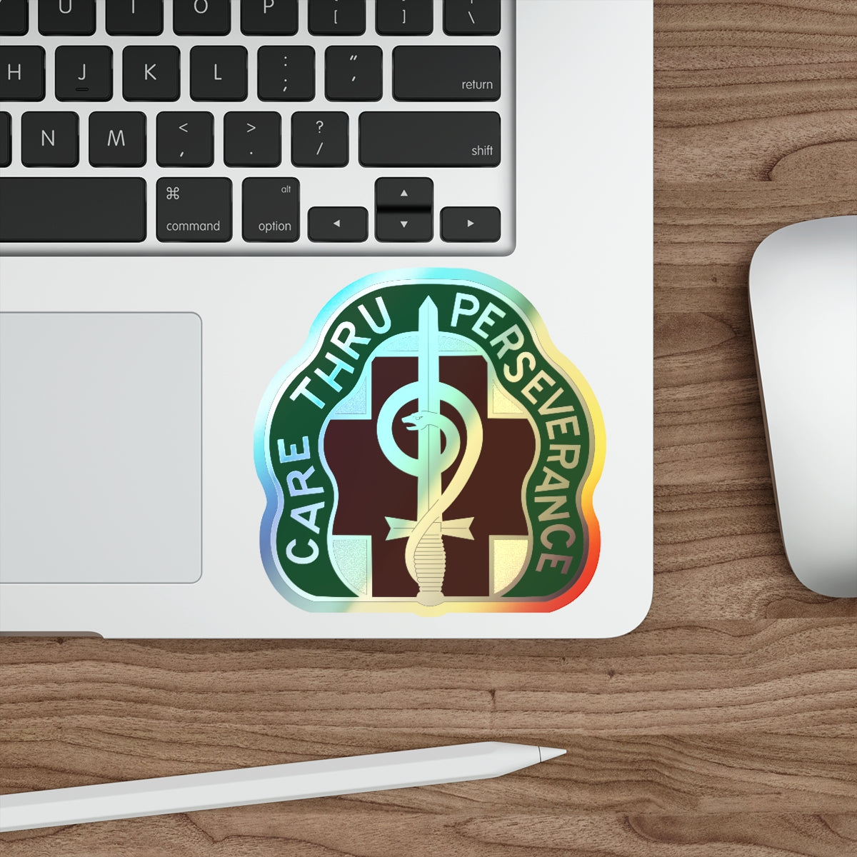 9 Hospital Center (U.S. Army) Holographic STICKER Die-Cut Vinyl Decal-The Sticker Space
