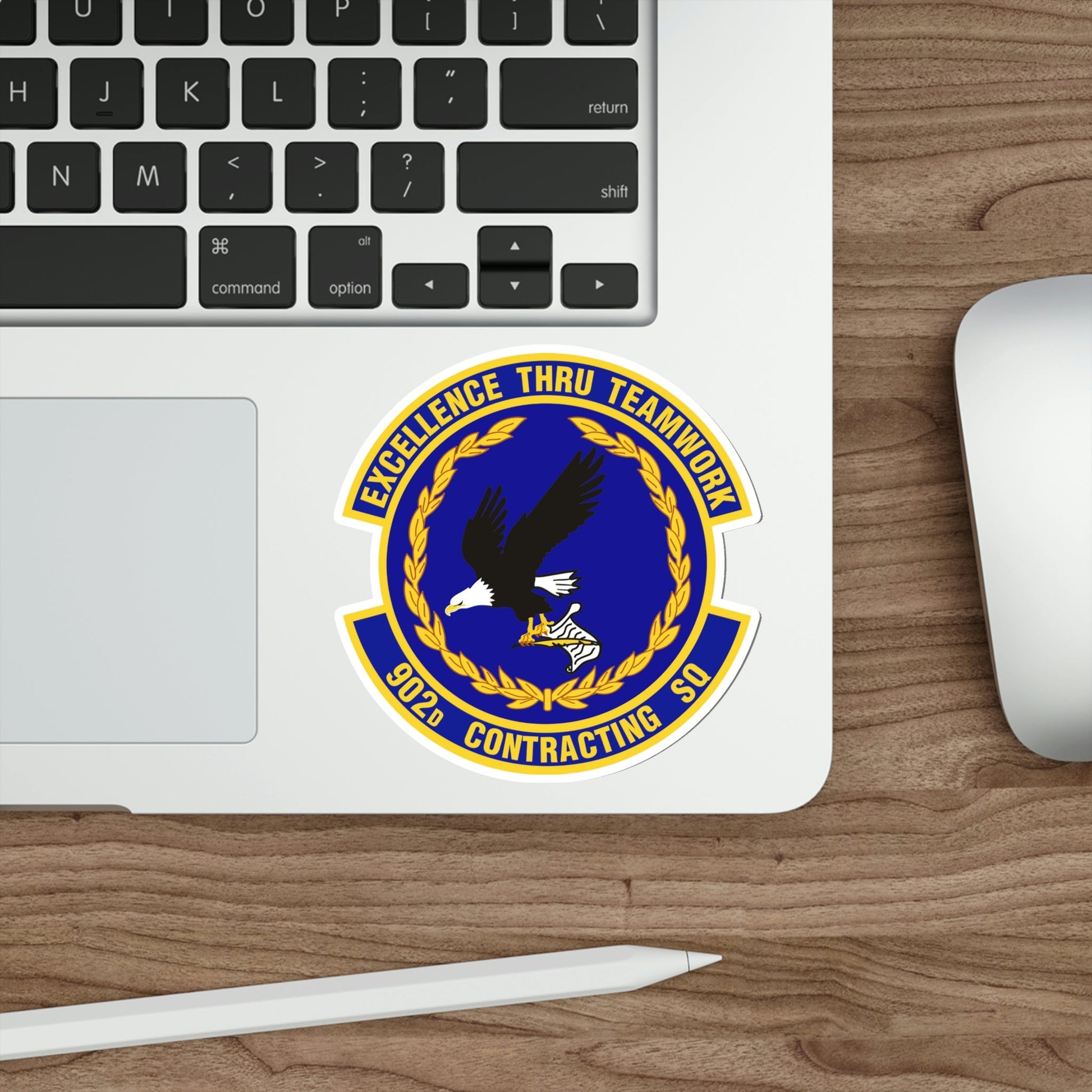 902d Contracting Squadron (U.S. Air Force) STICKER Vinyl Die-Cut Decal-The Sticker Space