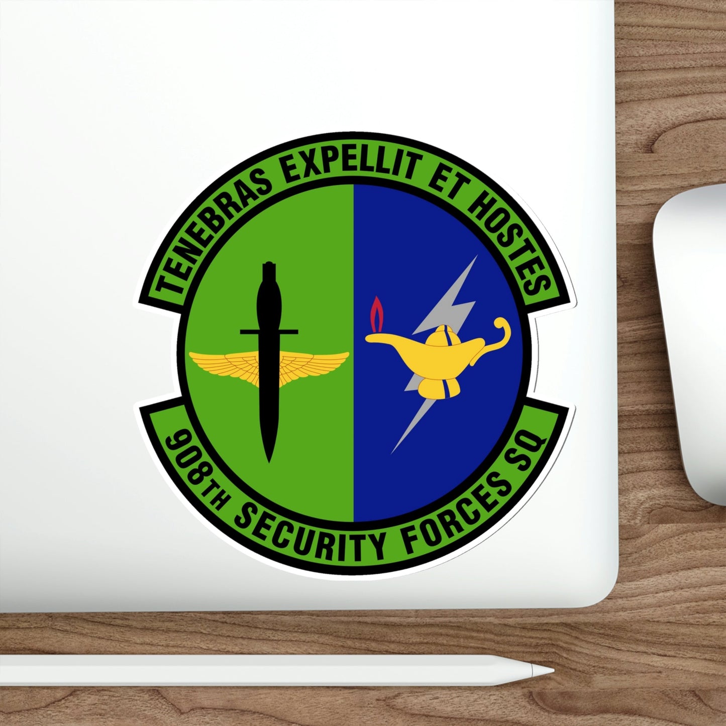 908th Security Forces Squadron (U.S. Air Force) STICKER Vinyl Die-Cut Decal-The Sticker Space