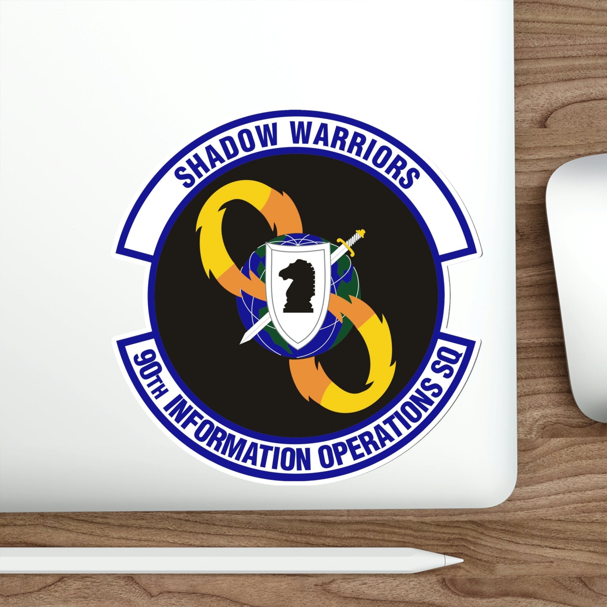 90th Information Operations Squadron (U.S. Air Force) STICKER Vinyl Die-Cut Decal-The Sticker Space