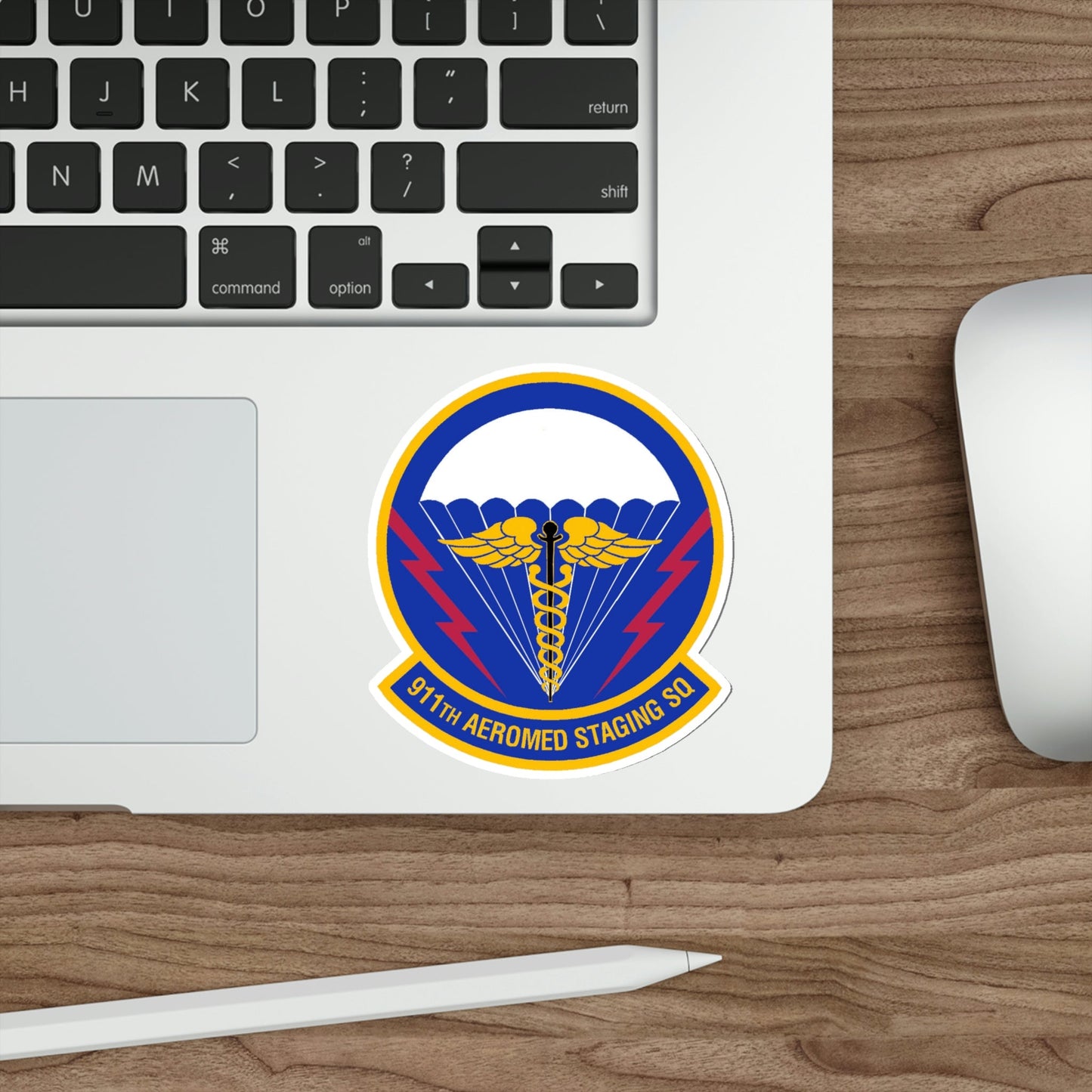 911 Aeromedical Staging Squadron AFRC (U.S. Air Force) STICKER Vinyl Die-Cut Decal-The Sticker Space