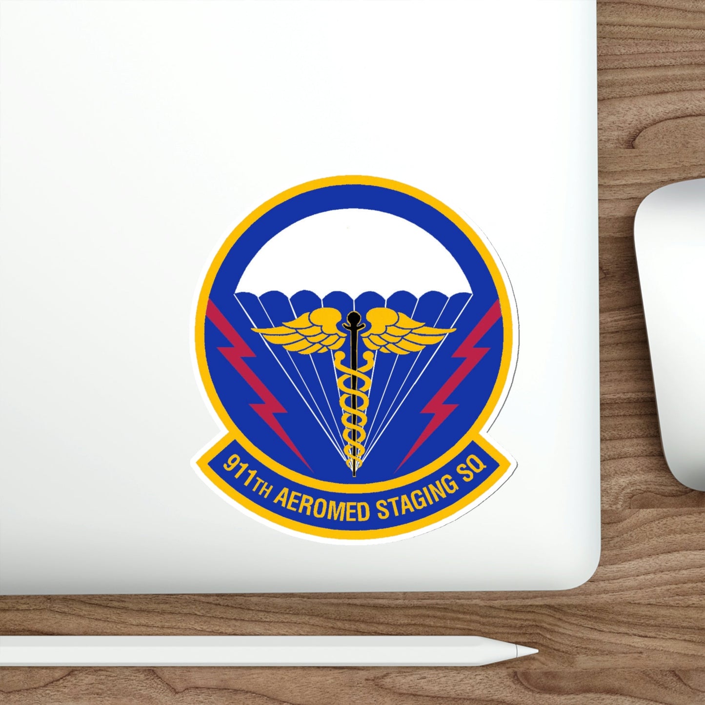 911 Aeromedical Staging Squadron AFRC (U.S. Air Force) STICKER Vinyl Die-Cut Decal-The Sticker Space