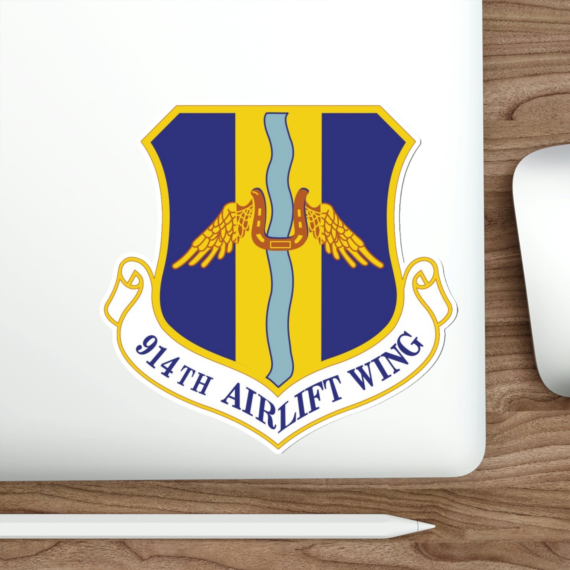 914th Airlift Wing (U.S. Air Force) STICKER Vinyl Die-Cut Decal-The Sticker Space