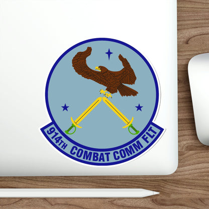 914th Combat Communications Flight (U.S. Air Force) STICKER Vinyl Die-Cut Decal-The Sticker Space