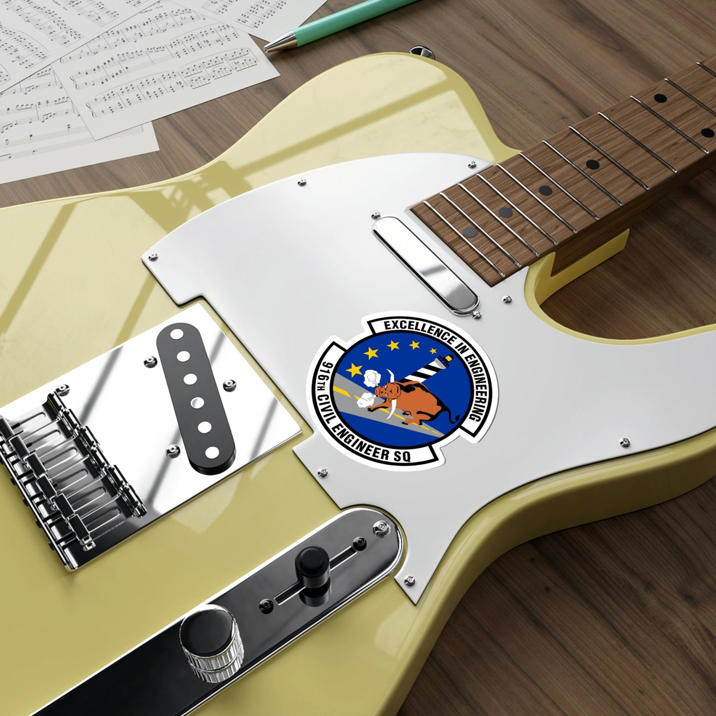 916th Civil Engineer Squadron (U.S. Air Force) STICKER Vinyl Die-Cut Decal-The Sticker Space